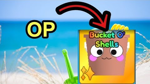 I got the new SHINY Bucket o’ shells in MS2!