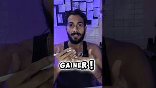 Right way to add Gainer✅//How to adjust it 🤩.. #fitness #motivation #knowledge #gym #weightgain