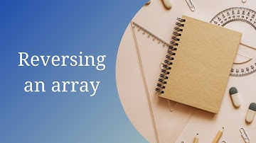 Code to reverse an array - Assembly x86