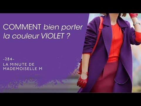 Vidéo: Quelle est la couleur du noir et du violet ?