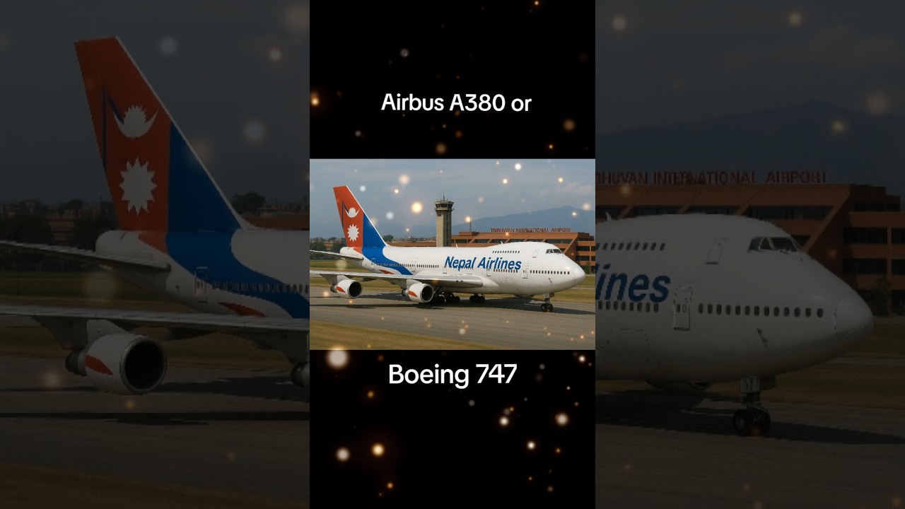 Airbus A380 or Boeing 747 for Nepal Airlines 🇳🇵
