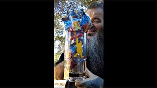 World's Biggest Capri Sun VS Tiny Straw Chug Challenge (Respect The Pouch)