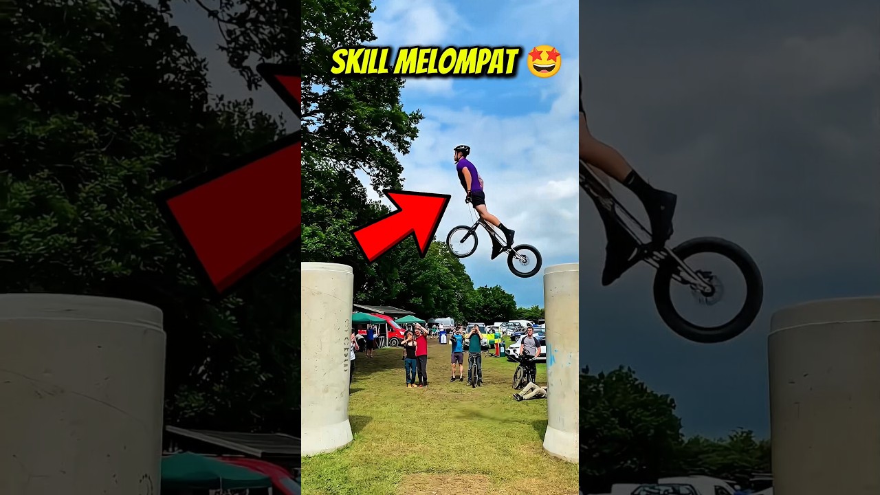 Skill Sepeda Unik Mana yang Ingin Kamu Miliki? 🚲🔥 #shorts