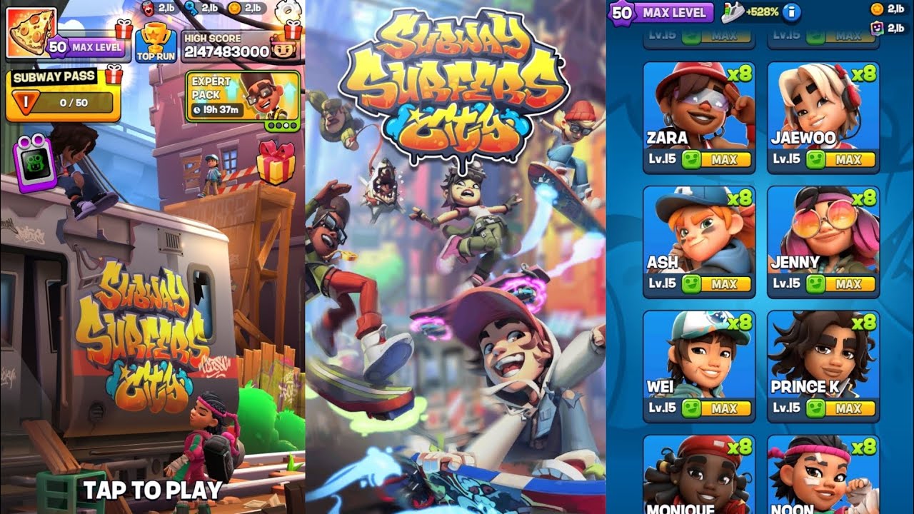 Subway Surfers City | 1.28.2 | Everything unlocked | Safedata