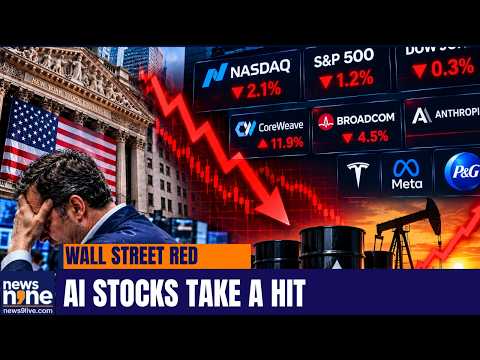 Wall Street Sell-Off: Nasdaq Plunges Over 2% as AI Stocks and Tech Giants Slide
