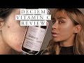 DECIEM ASCORBIC ACID 8% ALPHA ARBUTIN 2% VITAMIN C SERUM REVIEW