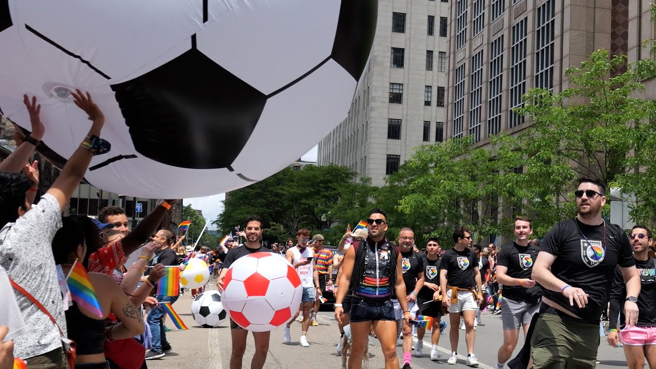 LGBT (Lesbian gay bisexual transgender) Boston Pride Parade 2023 4K60fps