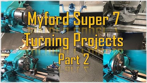 Metric Thread Cutting & Machining a Backplate - Myford Super 7 Turning Projects Part 2