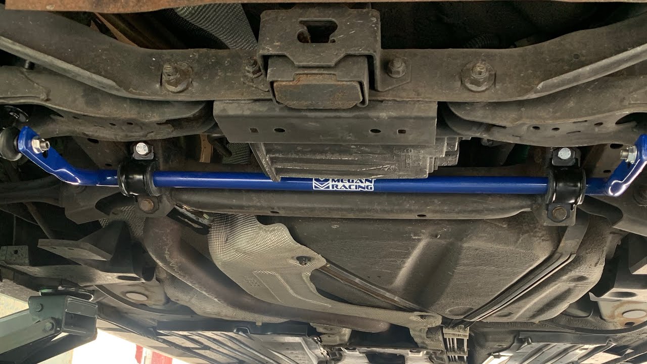 Installing Mega Racing rear sway bar + replacing sway bar links on 2010-2013 Mazda Speed 3