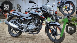 New BS6 Bajaj Pulsar 125 Neon DRUM BRAKE model!! Cheapest Pulsar!! Hindi detailed review