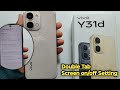 Vivo Y31d Double Tap Screen On/Off Setting | How to enable Double Tap Screen On/Off Vivo Y31D 
