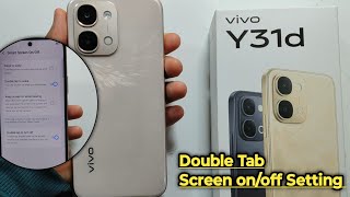 Vivo Y31d Double Tap Screen On/Off Setting | How to enable Double Tap Screen On/Off Vivo Y31D 