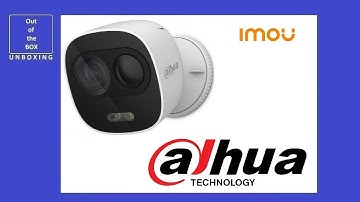 DAHUA IPC-C26E UNBOXING (Wi-Fi  2MP Full HD IP65 MicroSD PIR)