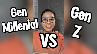 GENERASI  MILLENIAL VS GENERASI Z