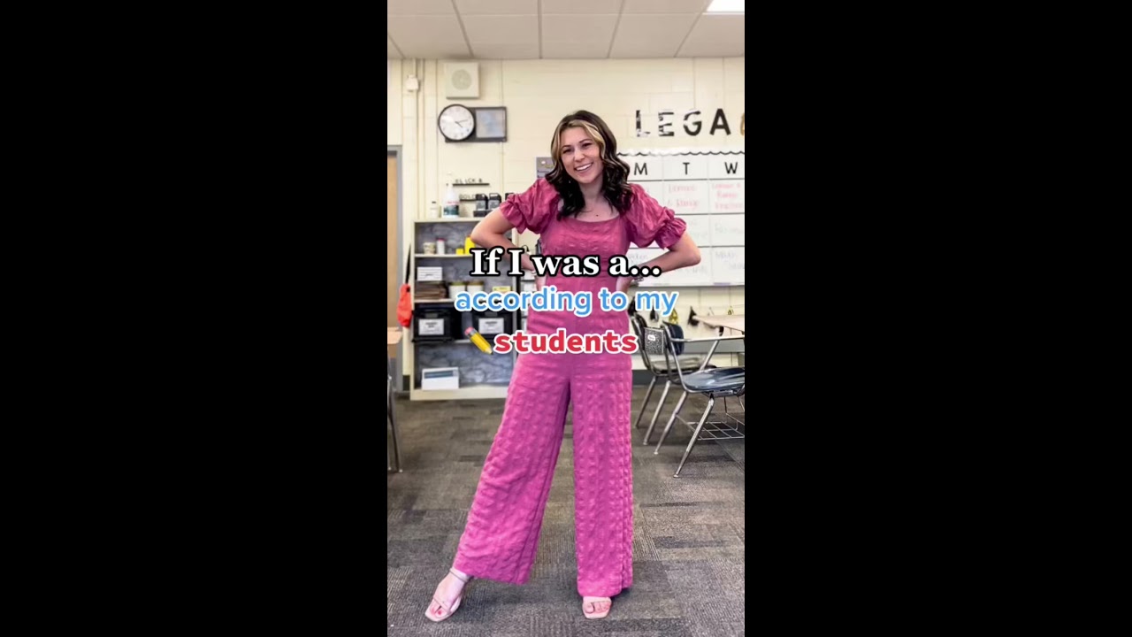 According To My Students Teacher Trend