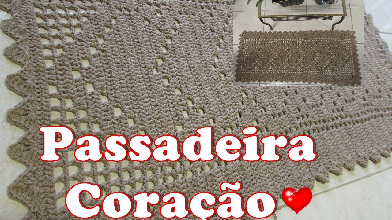 PASSADEIRA CORAÇÃO ❤️