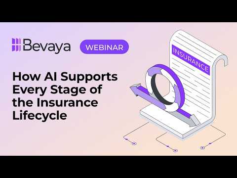Where AI Fits in the Insurance Lifecycle, Stage by Stage