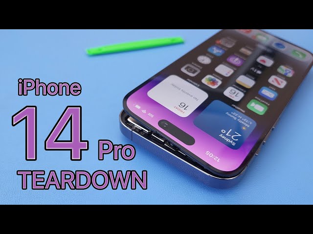 iPhone 14 Pro Teardown - Full Disassembly - YouTube