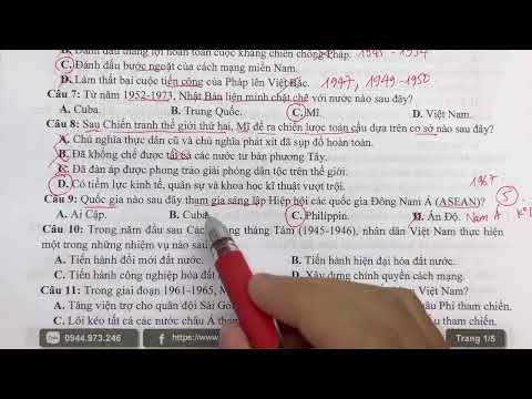 Video GIẢI ĐỀ KHẢO SÁT CHẤT LƯỢNG CHUẨN BỊ KỲ THI THPT QG... - youtube