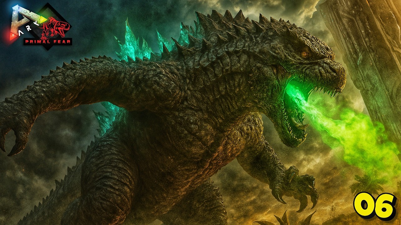 Godzilla Destroyed My Base And Kill All Dino But I Will Rise Again 💔😭 ARK Primal Chaos & Nemesis #6