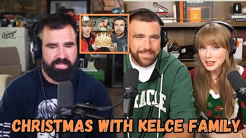 Jason Kelce gets emotional when Taylor Swift Reveals She's Spending Christmas with the kelce Family 