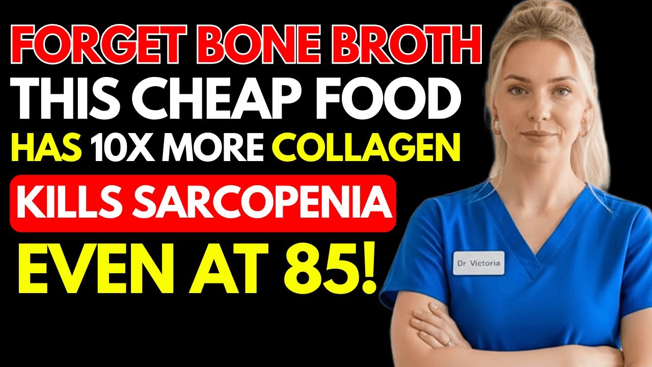 Forget Bone Broth! This Food Builds Muscle And Kills Sarcopenia | Dr. Victoria Wilson