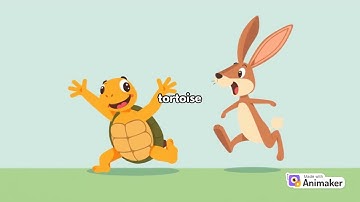 The Tortoise and the Hare 🐇🐢 | Moral Story for Kids | Happy Lesson Tales
