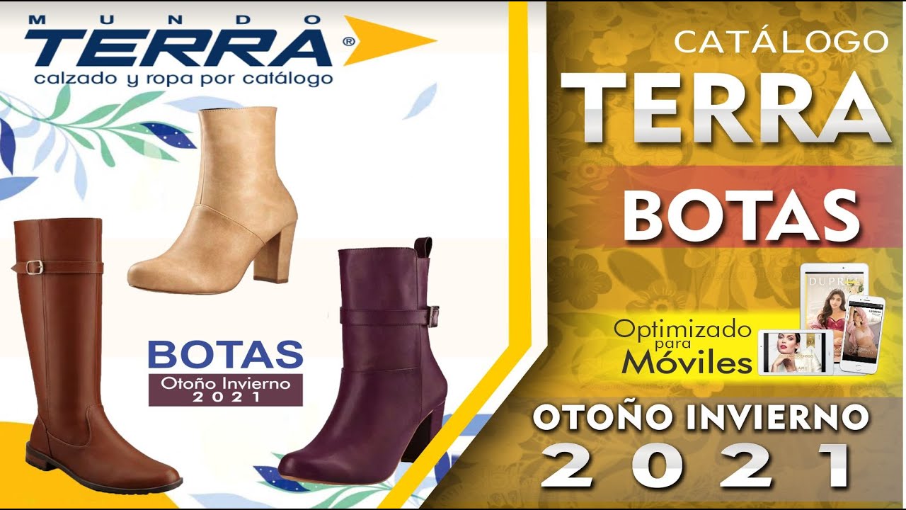 TERRA BOTAS OTOÑO INVIERNO 2021 - YouTube