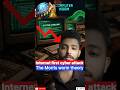 Internet first cyber attack | Morris worm Explained #hinditech #internet history #technology #trend