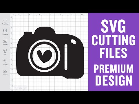 Camera Svg Cutting Files for Cricut Silhouette Premium cut SVG