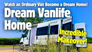 From Wreck to Dream Vanlife Home, Incredible Makeover! #campervan #selfbuild #vanlife