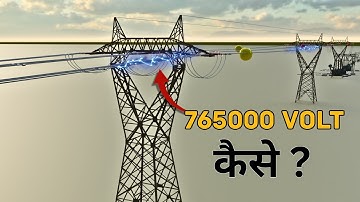 Transmission Line Explained From 765KV To 220 Volt