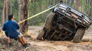 Australia's Toughest 4WD Tracks! Broken CVs, tailshafts and panel damage in the Glasshouse Mountains