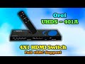 UHDS-401A | 4X1 HDMI Switch with Full eARC Support