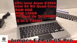 Jumper EZPad 6S Pro 2 In 1 Tablet Unboxing - YouTube