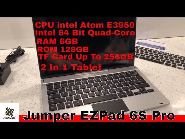 Jumper EZPad 6S Pro 2 In 1 Tablet Unboxing - YouTube