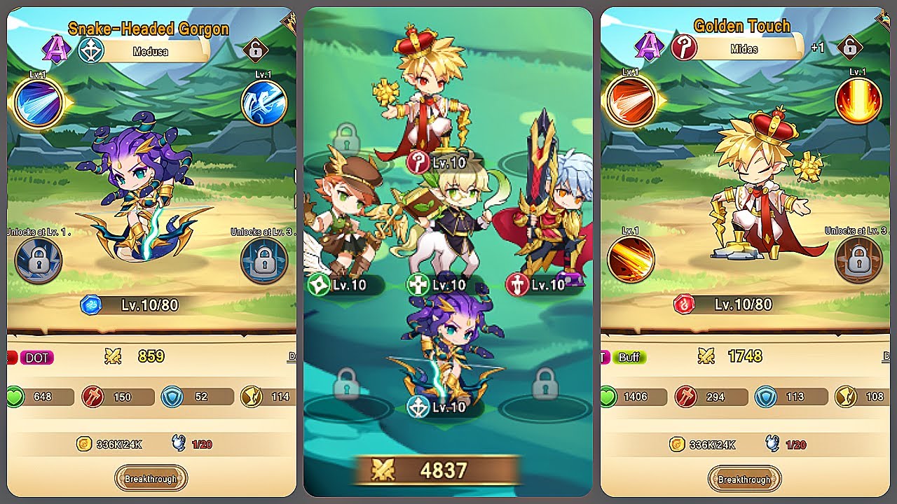 Olympus: Idle Legends - Gameplay Android