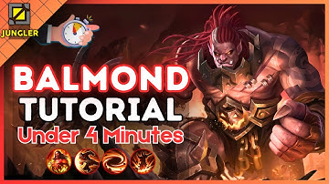 4-Minute Balmond Tutorial in Jungle || (MLBB S35) 2025