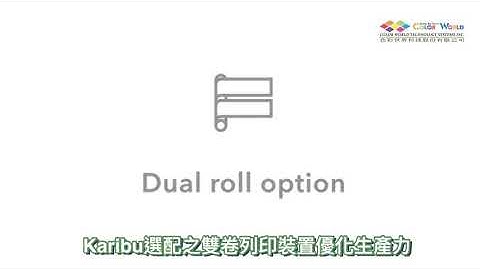 swissQprint🇨🇭Karibu Roll to Roll LED Printer/Dual Roll Option雙卷列印選配