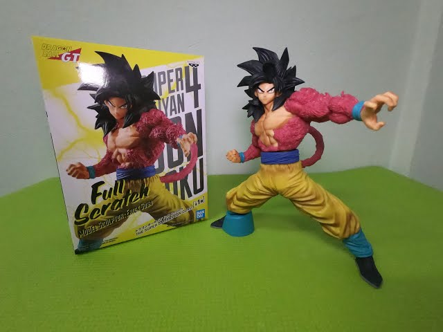 FIGURE DRAGON BALL GT - GOKU SUPER SAYAJIN 4 - FULL SCRATCH