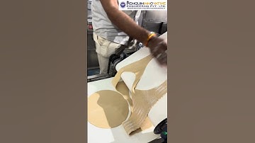 Automatic Roti Cutting Machine | Roti Fryer | Roti Maker Machine |Roti ki Machine#shortsfeed#shorts