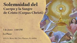 Misa de Domingo ~ Solemnidad del Cuerpo y la Sangre de Cristo (Corpus Christi)