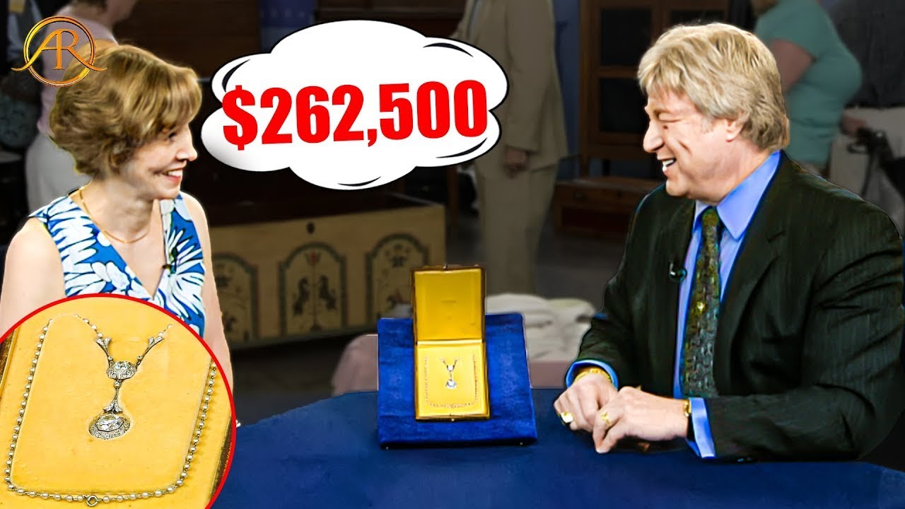 Edwardian 'priceless' diamond and pearl necklace jewellery | Antiques Roadshow 