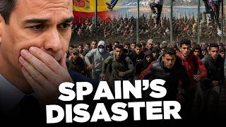 Spain’s Border COLLAPSES as Thousands of Moroccan Migrants Storm Cities