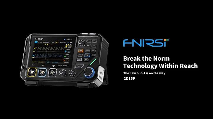 FNIRSI 2D15P Touch Screen 2CH 100MHz Digital Oscilloscope +Multimeter +DDS | Own The Precision