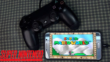 Galaxy Note 5 - Play SNES W/ PS4 CONTROLLER
