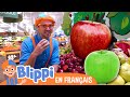 Blippi visite une station de conditionnement de pommes | @BlippiFrancais​