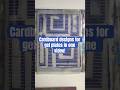 Patterned cardboard for a gel plate in one video! #gelpress #gelprinting #gelliprinting