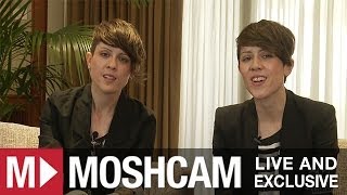 Tegan And Sara talk mash-ups, fave songs and die-hard fans | Moshcam