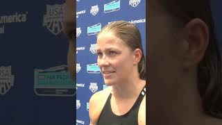 Katharine Berkoff Post 50 Back Prelims Interview #panpacs2026